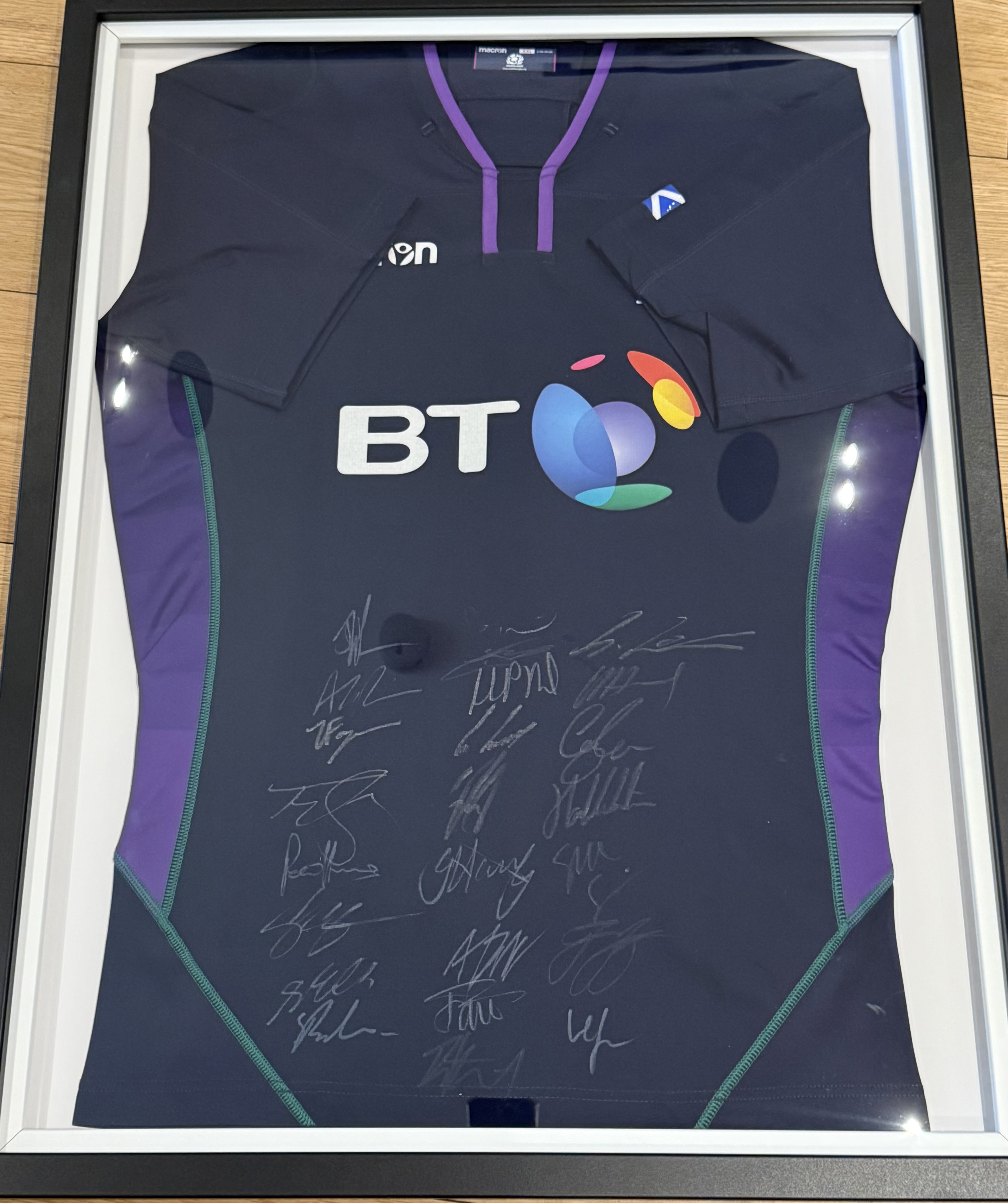 2019 World Cup signed Scotland Rugby Shirt