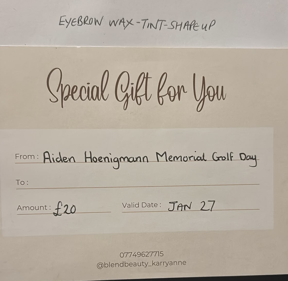 Eye lashes Wax, Tint & Shape Voucher